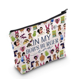 Burger Cartoon Merch Gift Burger Gift Bob Fans Gift Burger WDW Gift Bob Family (Burger Bag)