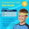 Nozone Eclipse - Gorro de sol para niños con protección