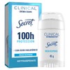 SECRET, Desodorante Mujer, Desodorante Clinical con Ácido Hialurónico, Crema Suave,