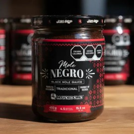 Mole Negro Tradicional Mayordomo De Oaxaca Pasta Frasco 450g