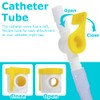 2 PCS Catheter Valve Easy to Use Urine Drainage Catheter