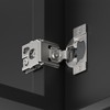 Chibery 20 Pack 1-1/2" Overlay 3D Soft Close Concealed Kitchen