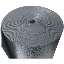 US Energy Products 3mm AD3 (48in x 25Ft) Reflective Insulation Roll, Foam Core Radiant Barrier, Thermal Insulation Shield - Double Sided Engineered Foil (Waterproof / Weatherproof / Fire Code Rated)