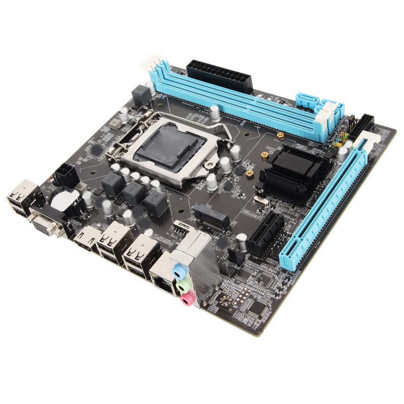 ciciglow Micro ATX Motherboard for LGA1155 Socket Dual Channel DDR3