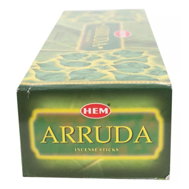 HEM Incienso Hexagonal Ruda C/6 Tubos C/20 Varitas C/u