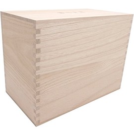 Senitoshuin Goshuin Book Case / Goshuin Book, Premium Locking Set, Total Paulownia Box, 15 Books