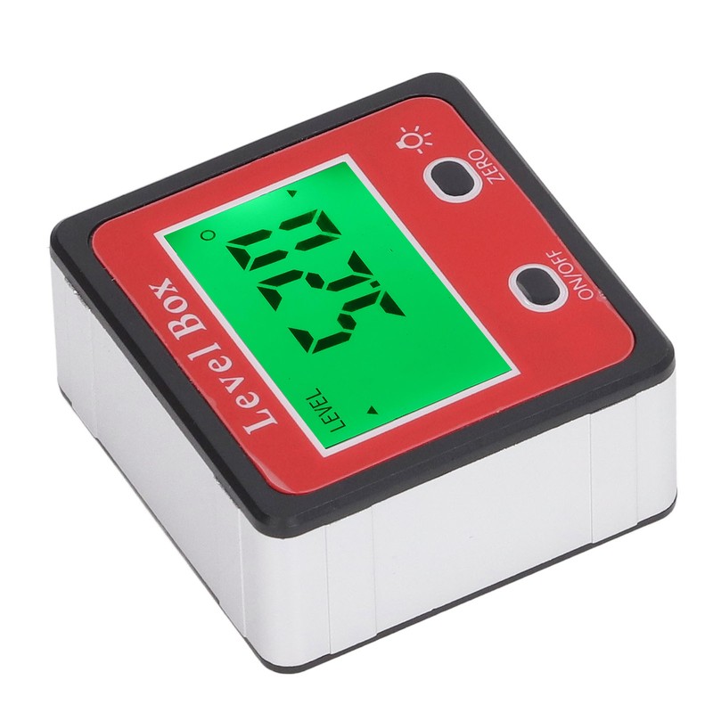 Digital Level Box LCD Display Angle Finder High Accuracy Inclinometer