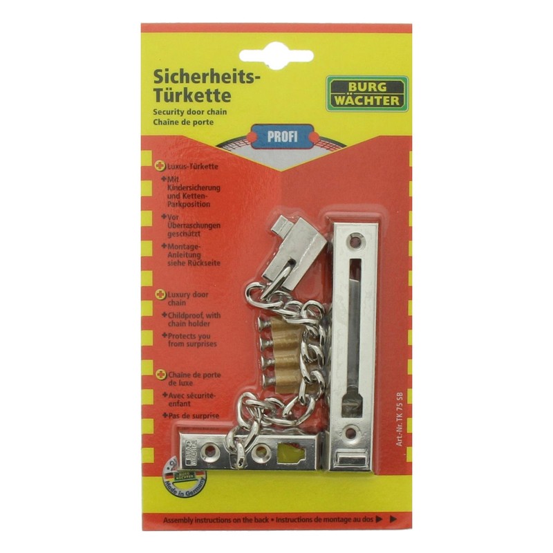 Burg-Wächter Door Security Chain, TK 75 SB