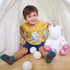 Wewill Glow Unicorn LED Stuffed Animal Soft White Plush Toy