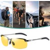 's Photochromic Polarized Sunglasses - UV400 Anti-Glare Driving & Cyclin