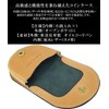 BlissLeather Oil, Cordovan, Genuine Leather Horseshoe-Shaped Coin Case (Interior: Tochigi