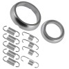 Caltric Exhaust Muffler Gaskets and Springs Kit for Arctic Cat