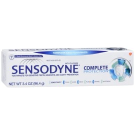 Sensodyne Complete Protection Fluoride Toothpaste Mint 3.4 OZ