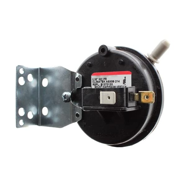 MPL-9300-V-0.35-N/O-VS - ClimaTek Furnace Air Pressure Switch .35" WC