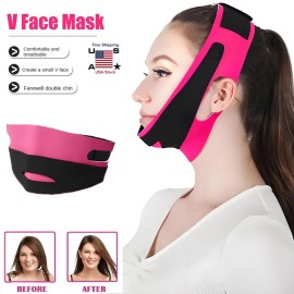 V-Line Face Slimming Belt Face Lifting Bandage V Line Face Beauty Belt Women USA