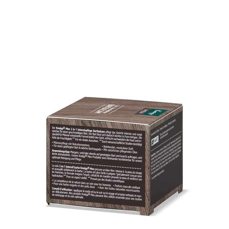 MEN 2 in 1 Intensive Care Beard Balm, Lemongrass, Guarana