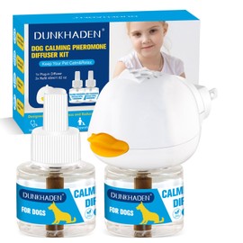 Difusor Calmante de Feromonas para Perros, Alivia la Ansiedad, Reduce los Ladridos, los Ataques y Combate el Estrés & 3 EN 1 Difusor Calmante para Per