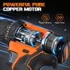 WorkBless WORKBLESS 21V Power Drill Set, Cordless Drill with Batteries