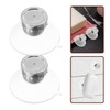Cabilock Magnetic Soap Holder with Suction Cup 2-Pack Wall Mounted