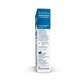 Klosterfrau Irritating Cough Lozenges, Pack of 24, Sage Honey Flavour, Effective for Dry Irritating Cough, Sugar-Free