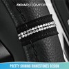Road Comforts Leopard Steering Wheel Cover - Made with PVC