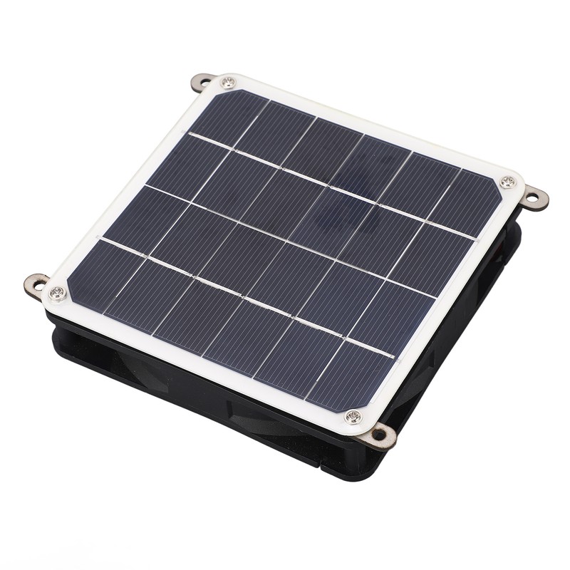 Solar Panel Powered Fan Kit 20W Monocrystalline Solar Panel Exhaust