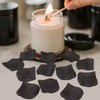MELGO 500 Pcs Black Rose Petals for Bedroom, Valentines Petals,