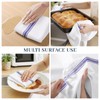 Homaxy Kitchen Towels 6 Pack, 15 x 25 Inch, 100%