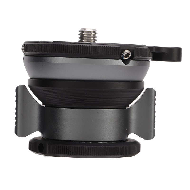 Aluminum Alloy Tripod Leveling Base with Bubble Level for Nikon