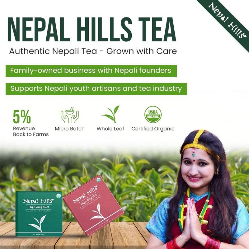 Nepal Black Loose Leaf Tea | High Zing 5500 -