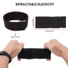 Petyoung 30PCS Black Elastic Arm Band, Memorial Armband Funeral Mourning,