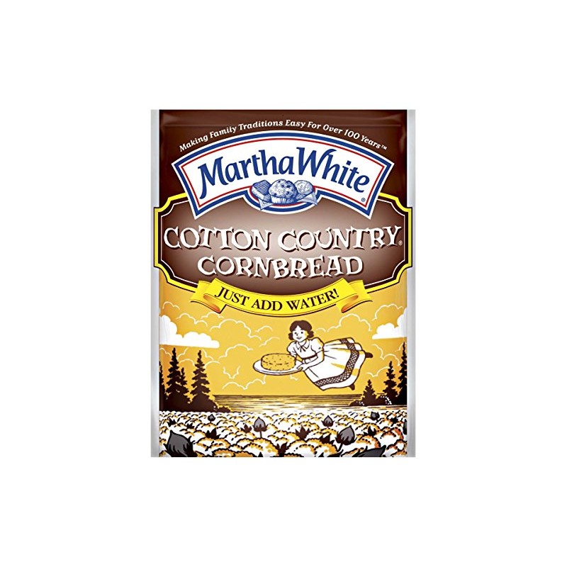 Martha White Cotton Country Cornbread, Buttermilk 6 Oz (Pack of