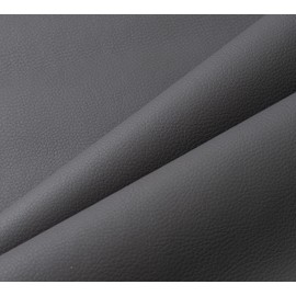 IPEA Faux Leather Dark Grey for Decor and Coating, 140 x 50 cm, Made in Italy, Faux Leather for Sofas, Chairs, Clothing, Accessories, Upholstery Fabric Cover Fabric, Leather Look, Half Metre