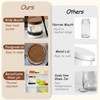 Sourdough Bread Starter Kit,40oz Large Sourdough Starter Jar With Wide