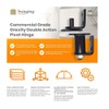 s7512 Commercial Grade Gravity Double Action Pivot Hinges - Heavy
