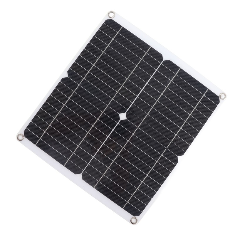 Solar Panel Kit 20W 12V Monocrystalline IP65 Waterproof DIY Solar