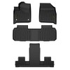 PIT66 Floor Mats Cargo Liners Compatible with Chevy Traverse 2018-2024