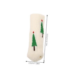 jojofuny 8pcs Knitting Chair Leg Covers and Table Feet Protectors Non- Furniture Socks for Floor Easy to Clean Safe for Boys and Girls and Pets