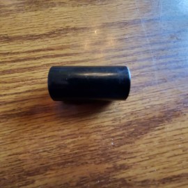 Basic Delrin standoff, spacer, unthreaded, clearance for 3/8 bolt. 1" od x2 inches