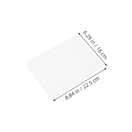 DOITOOL 100pcs Laminating Sheets for Artwork Documents Id Cards Plastic Corner Film Easy Application Various for Home Office Use