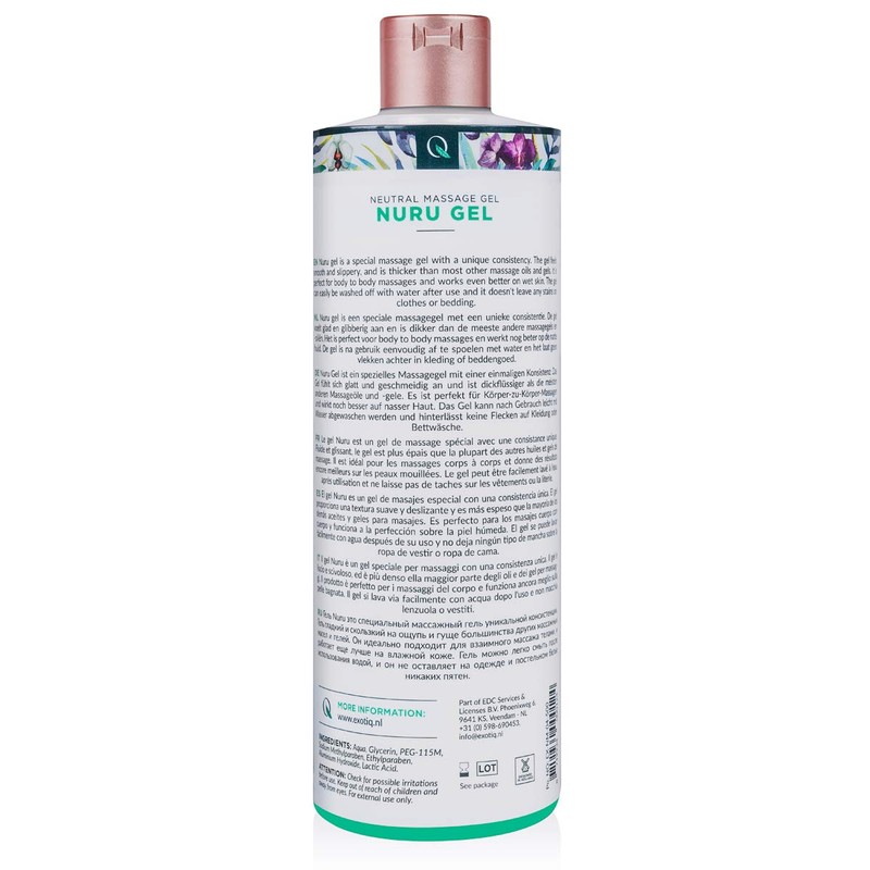 Exotiq Exotiq Neutral Massage Oil - Nuru Gel, 500ml