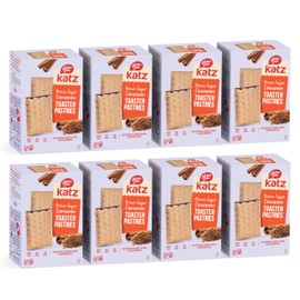 Katz Gluten Free Toaster Pastries. Cinnamon. Gluten Free. Dairy Free, Nut Free, Peanut Free, Soy Free. Kosher Snacks. 8 OZ (Pack Of 8)