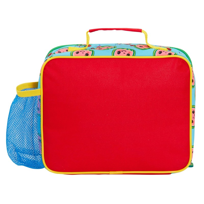 CoComelon Boys Girls Lunch Bag with Bottle Holder Kids JJ