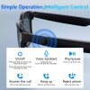 XO Men Smart Glasses Polarized Sunglass Audio Speakers Bluetooth Call