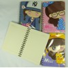 I Miss You Girl Spiral Bound Notebook (Pink)