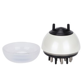 Scalp Applicator Comb Comfortable Ergonomic Large Capacity Small Exquisite Scalp BrushWhite