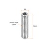 sourcing map Ball Point Set Screws, M4 x 16mm 304