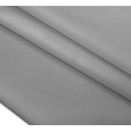 HENGDA KITE 60"x36"(1 Yard) Upgrades 40D Ripstop Nylon Fabric by The Yard Pre-Cut Waterproof Outdoor-Light Gray