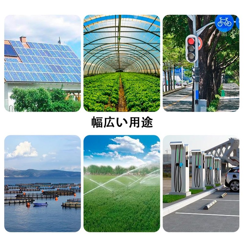 VOXILFE MC4 コネクタ 12セット ソーラーパネルケーブルコネクタ 高負荷 高耐熱