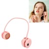Portable Neck Fan LCD Digital Display Usb Charging 5 Speed